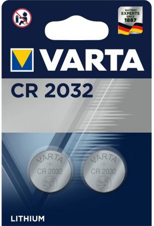 Knopfbatterien Typ CR 2032 VARTA
