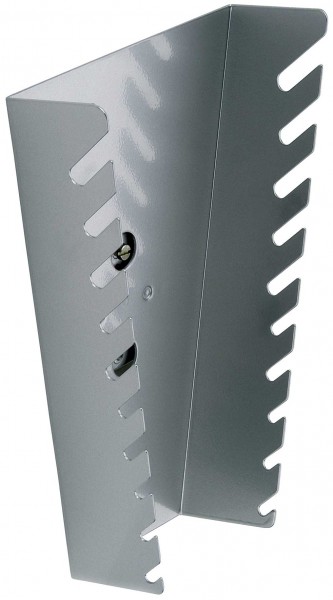 Schraubenschlüsselhalter METEC für 10 Schlüssel, mit grosser Grundplatte