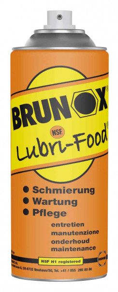 Rostlöser für den Lebensmittelbereicht NSF-H1 400 ml BRUNOX Lubri-Food BR0,40LF 7610567964009