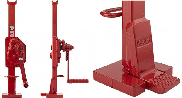 Stahlwinde ROBOR Serie 10 mit versenkter Klaue