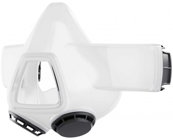 Silikonmaske tightfit TM3 weiss, zu Swiss-Air-Gebläse-Atemschutzsystem