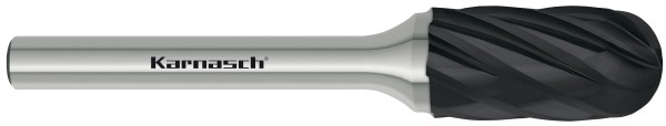 Hartmetall-Frässtift HP-7 (für ALU) Form "C" Walzenrundform KARNASCH
