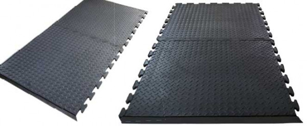 Ergonomische Arbeitsplatzmatte unendlich erweiterbar 800 x 700 x 12 mm