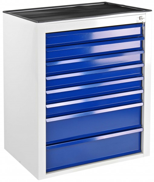 Schubladenschränke lichtblau (RAL 5012) METEC mit 8 Schubladen 24771